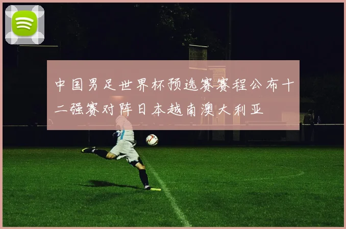 中国男足世界杯预选赛赛程公布十二强赛对阵日本越南澳大利亚